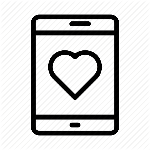 Device, Heart, Life, Mobile, Phone Icon
