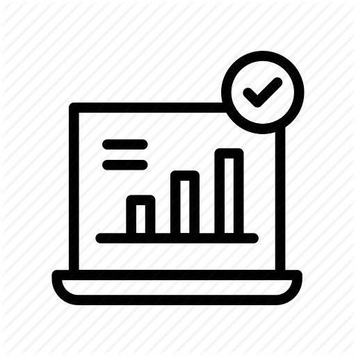 Computer, Device, Display, Graph, Laptop Icon