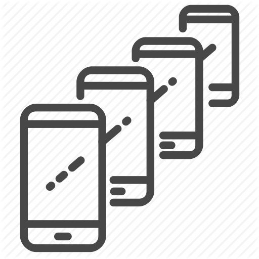 Big, Data, Mobile, Smartphone, Transaction, Transfer Icon