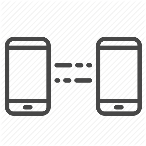 Big, Bluetooth, Data, Mobile, Smartphone, Transfer Icon