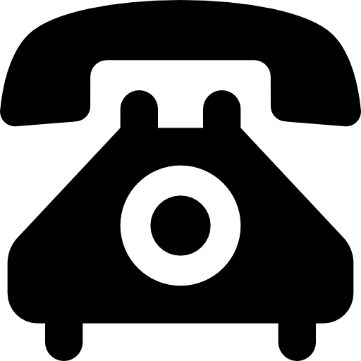 Telephone With Dial, Vintage Style Icons Free Download