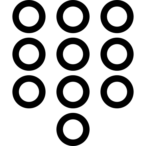 Pad Numbers Icons Free Download