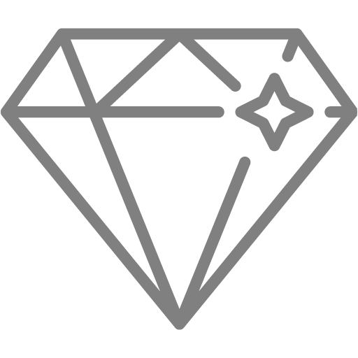 Gray Diamond Icon