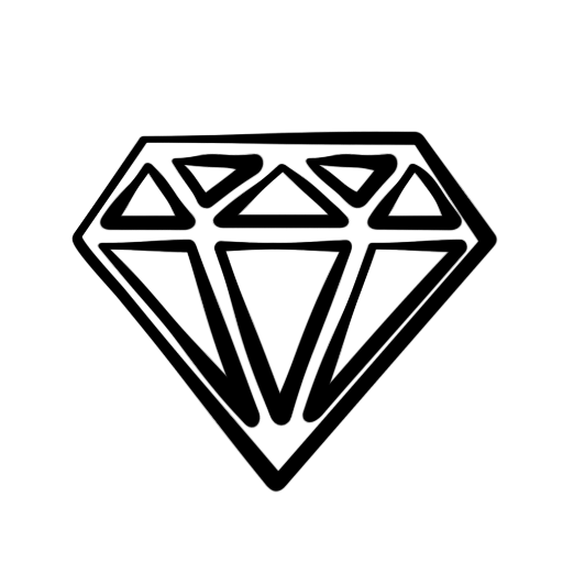 Cartoon Diamond Clip Art Graphics Clipart Icon