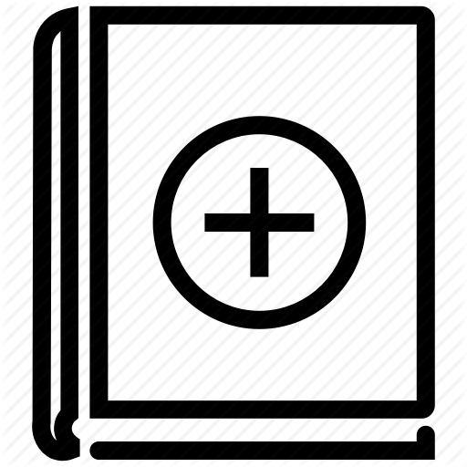 Health Book, Medical Book, Medical Dictionary Icon