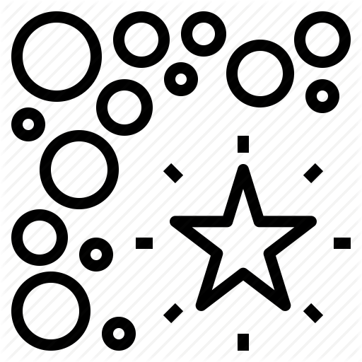Bubble, Different, Differentiation, Distinguish, Star, Various Icon