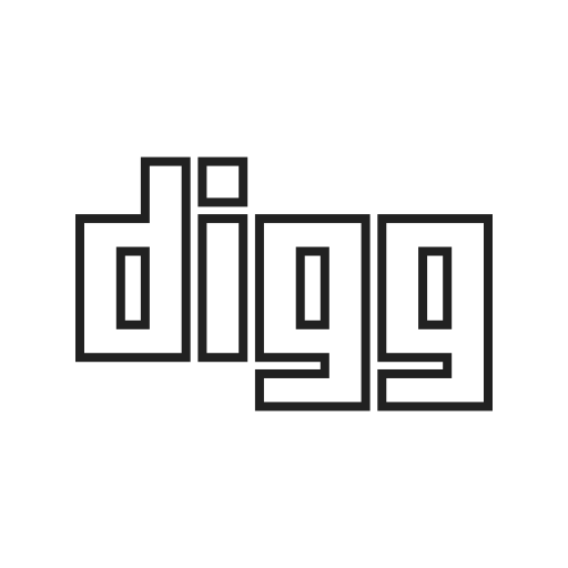 Online, Digg, Network Icon