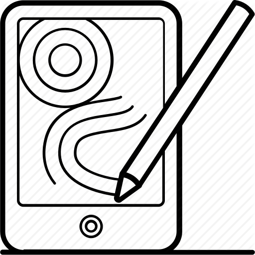 Art, Digital Artist, Draw, Paint, Sketch, Sketchpad, Tablet Icon