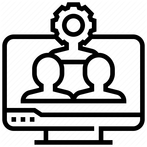 Communication, Computer, Consumer, Customer, Digital Icon