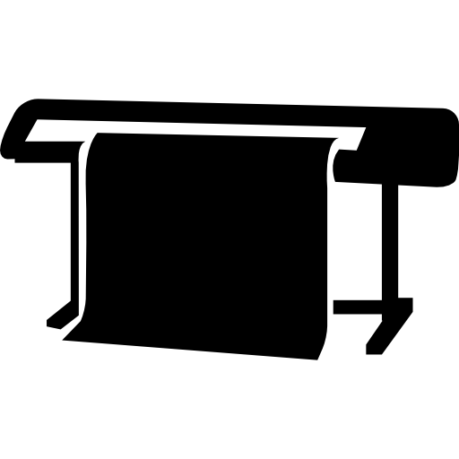 Printing Wide Format Machine Icons Free Download