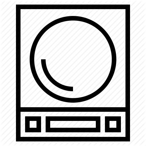 Digital, Scale, Weight Icon