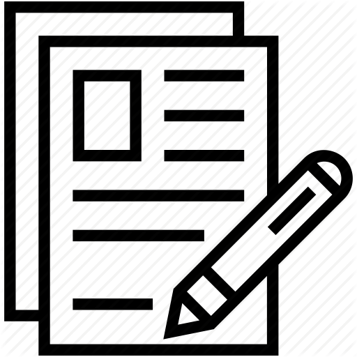 Cv Writing, Paper, Pen, Sheet, Signature Icon