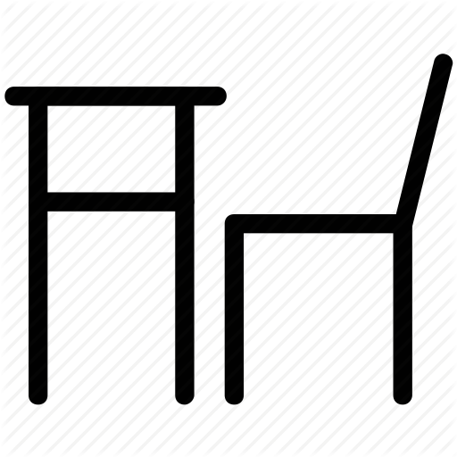 Vector Chair Table Transparent Png Clipart Free Download