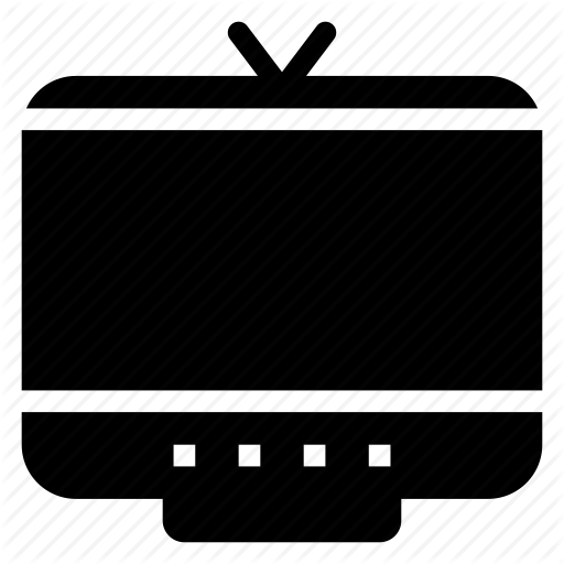 Display, Media, Monitor, Screen, Television, Tv, Tvantenna Icon