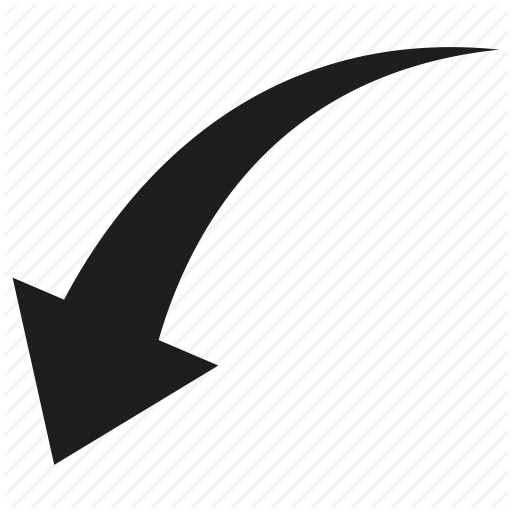 Arrow, Cursor, Curve, Direction Icon