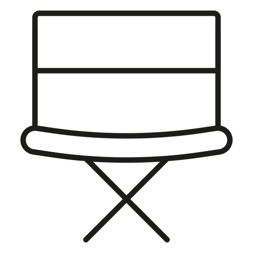 Director Chair Stroke Icon