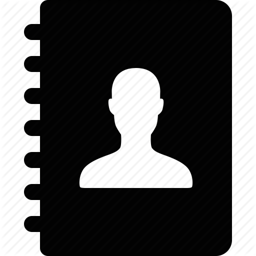 Address, Addressbook, Book, Contacts, Directory, List, Phone Icon