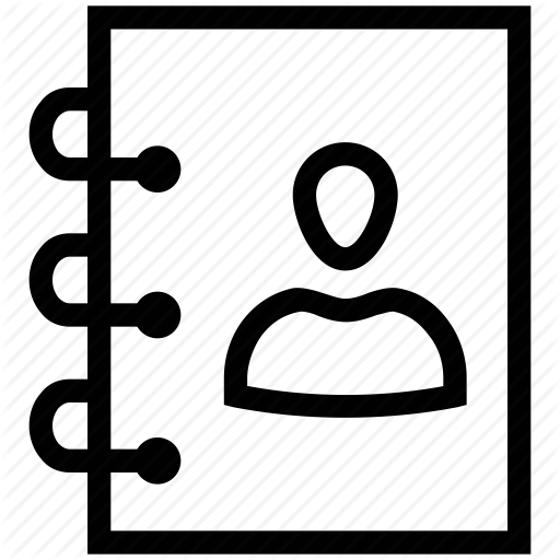 Phone Directory Icon Free Icons