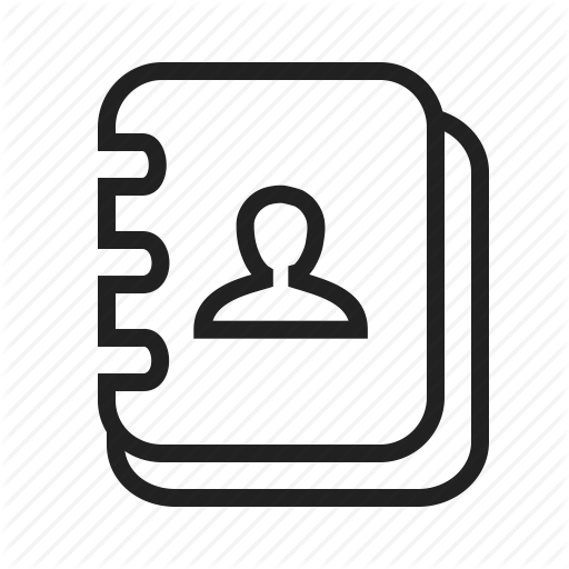 Address, Book, Contact, Data, Directory, Email, Notebook Icon