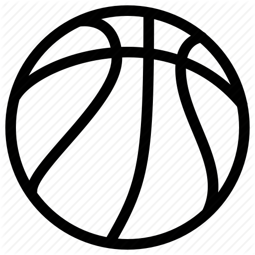 Ball, Basket, Game, Line Icon, Play, Sports Icon