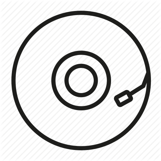 Cd, Compact, Disc Icon