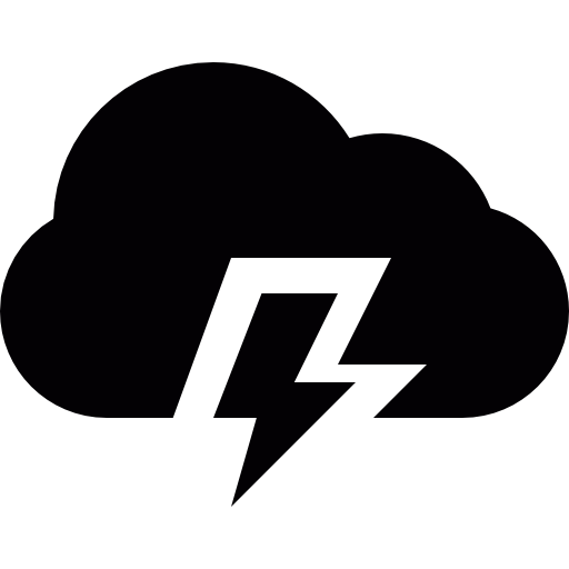 Lightning Bolt Storm Pronostic Icons Free Download