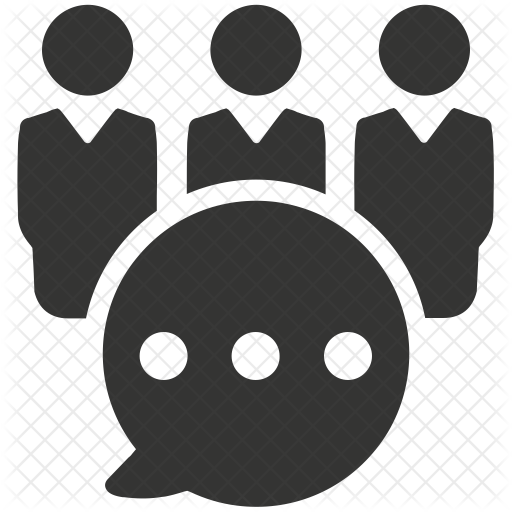 Group Discussion Icon Png Png Image