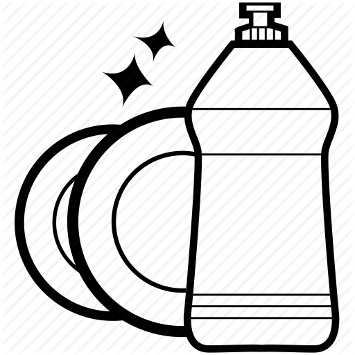 Dish Cleaning Icons Images