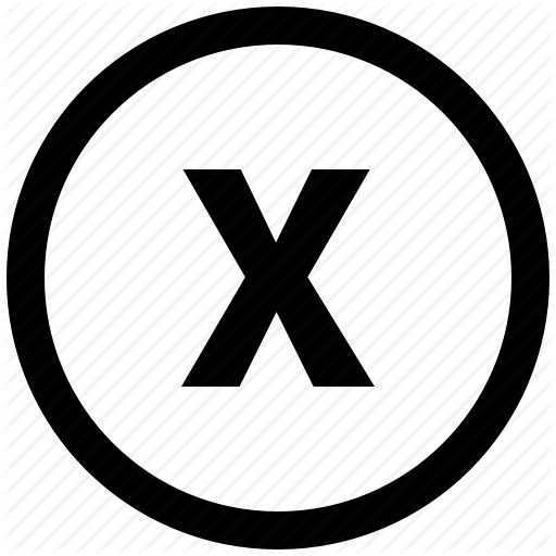 Cancel, Circle, Close, Delete, Dismiss, Red, Remove Icon