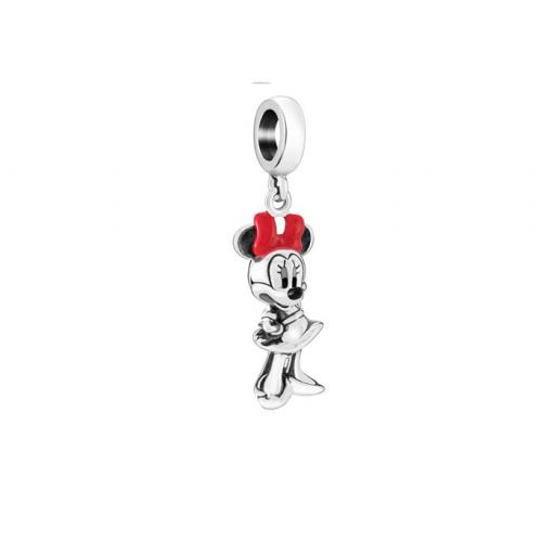 Chamilia Disney Minnie Figural Red And Black Enamel