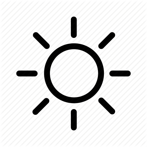 Bright, Forecast, Summer, Sun, Sunny, Temperature, Weather Icon