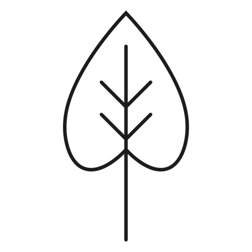 Heart Shaped Leaf Icon