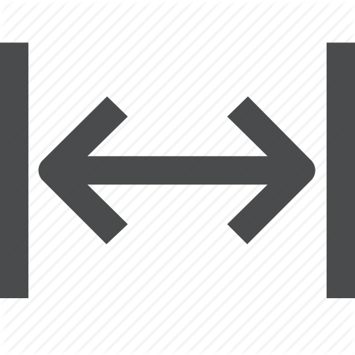 Distance, Expand, Horizontally, Length Icon