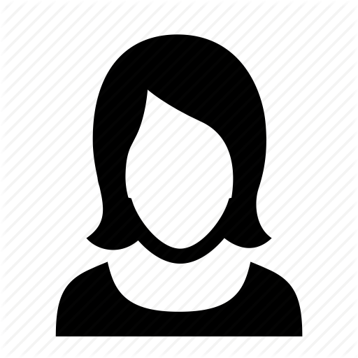 Face, Female, Girl, Portrait, Short Hair, Woman, Young Icon