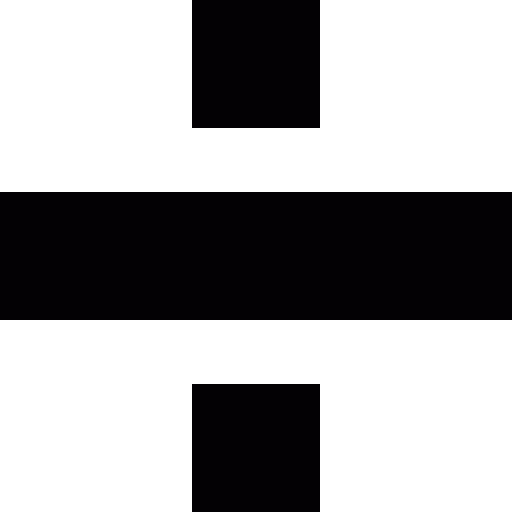 Sign Divide Mathematics Icons Free Download