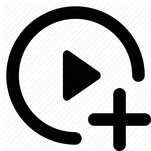 Add Video, Playlist, Subscribe, Video Icon