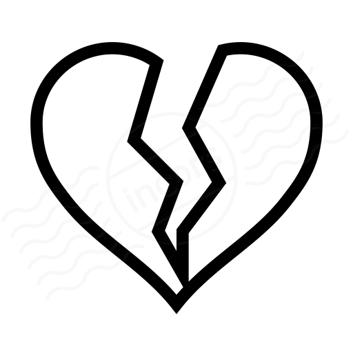 Iconexperience I Collection Heart Broken Icon