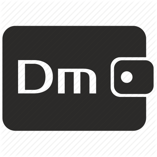 Dm, Germany, Money, Wallet Icon