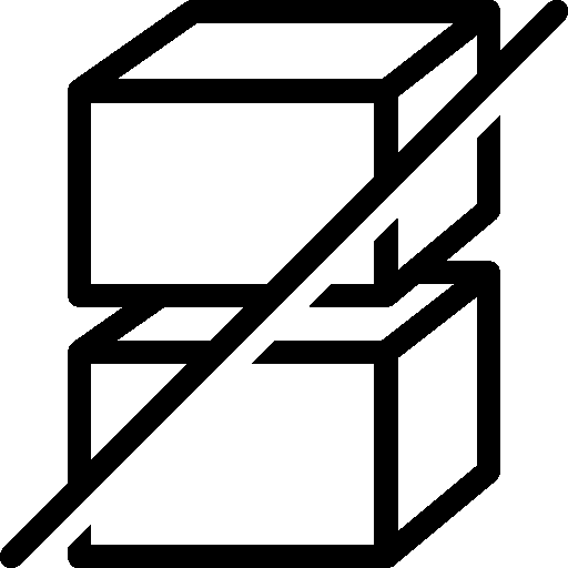 Ecommerce Do Not Stack Icon Ios Iconset