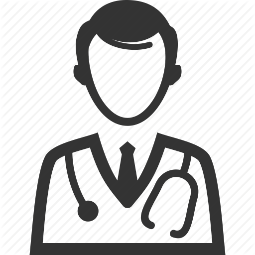 Doctor, Medical Care, Medical Help, Stethoscope Icon