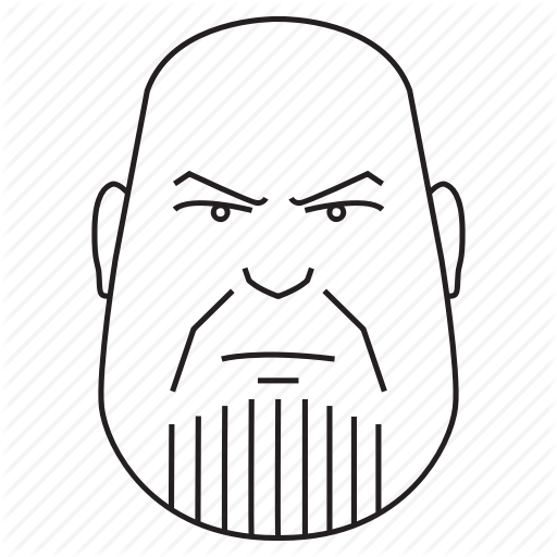 Avengers, Infinity Wars, Thanos Icon