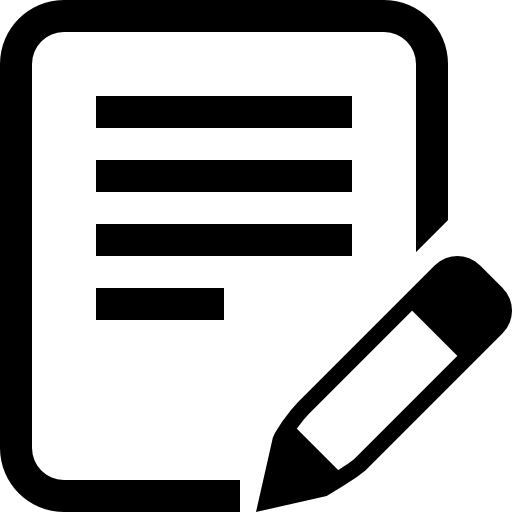 Edit Document Icons Free Download