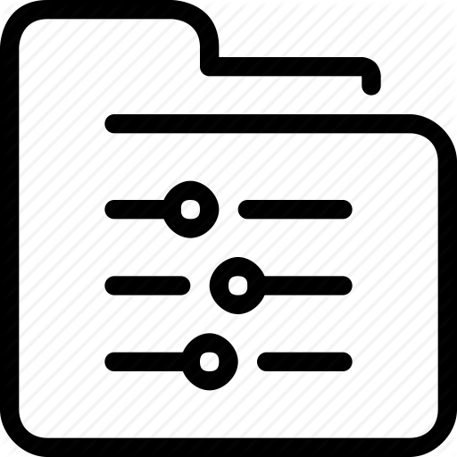 Control, Document, File, Folder, Management Icon
