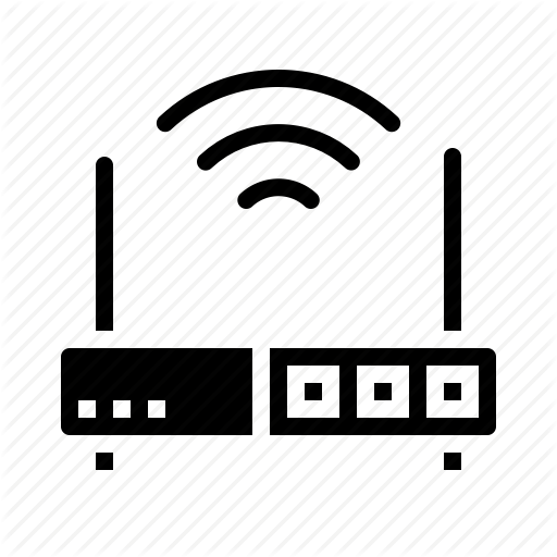 Communications, Connection, Internet, Modem, Wireless Icon