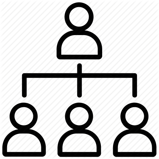 Leader, Leadership, Manager, Team Hierarchy, Team Tree Icon