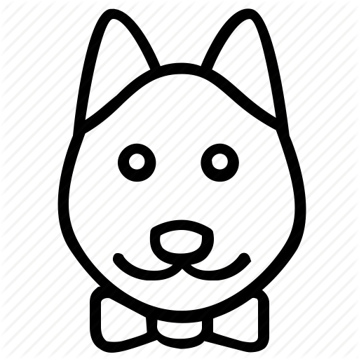 Adult, Age, Animal, Dod, Head, Old, Pet Icon