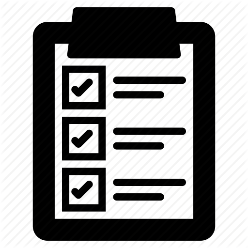 Board, Checklist, Clipboard, Document, List, Notes Icon