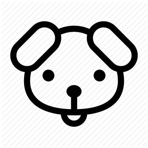 Animal, Dog, Dog Face, Pet, Puppy Icon