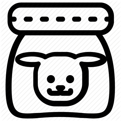 Dog, Food Icon