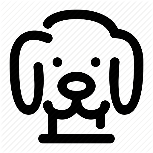Animal, Dog, Head, Pet Icon